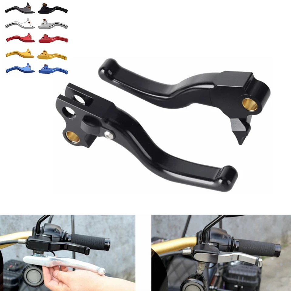 Palancas de freno de mano para Harley 1996-2014 Softail FLSTC FLSTCI Fatboy FLSTF FLSTFI Foto 1 de 4