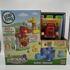 LeapFrog LeapBuilders Safari Animals New In Box - Picture 1 of 11