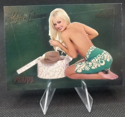 2005 BENCHWARMER CLASSIC PINUPS FOIL #4 KATIE LOHMANN - Bild 1 von 2