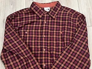 Camisa de franela abotonada The North Face Arroyo para hombre grande - marrón brandy - Imagen 1 de 10