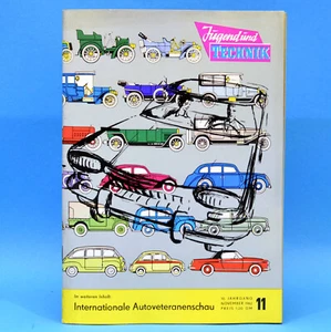 DDR Jugend und Technik 11 1962 carrello elevatore d'epoca Schiff-Hewerke Leipzig - Foto 1 di 1