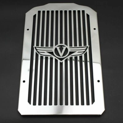 Protector de rejilla de bisel de cubierta de radiador para Kawasaki Vulcan 900 VN900 2006-2014 cromado Foto 1 de 4