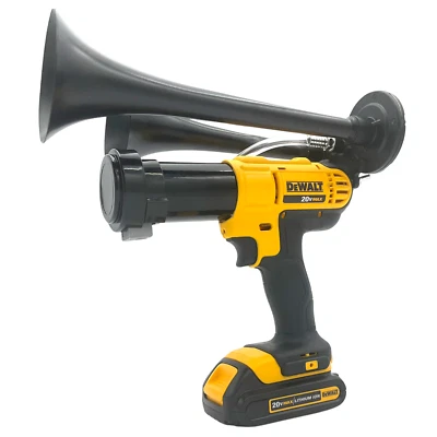 Dewalt 20V Taladro Impacto Bocina de Aire Doble Negro 2x Trompetas Negro Fuerte 150BD Foto 1 de 4