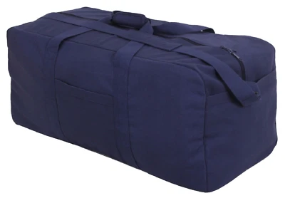 Bolsa de Carga Rothco Jumbo de Lona - Azul Marino Bolsa de Viaje Bolsa de Equipaje Jumbo Lona Foto 1 de 2