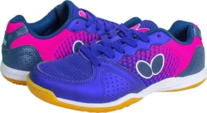 Butterfly Unisex Athletic Table Tennis Shoes, Navy, 9.5 US Men - Picture 1 of 12