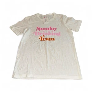 Sunday Drinking Team graphic T-shirt new with tags size small - Picture 1 of 5