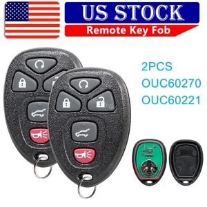 2 For 2010  2011 2012 2013 2014 2015 2016 2017 Chevrolet Traverse Remote Key Fob - Picture 1 of 7