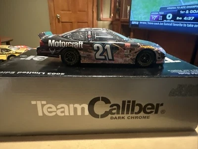 21 Ricky Rudd Ford 100 Y Team Calibre Cromo Oscuro Propietario Serie 1/24 Diecast Foto 1 de 2