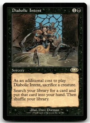 Diabolic Intent #42 (NM) Planeshift PLS Magic MTG - Image 1 of 2