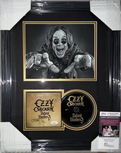 Ozzy Osbourne Signed Framed Patient Number 9 CD JSA COA Black Sabbath Read * - Picture 1 of 1