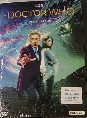 Doctor Who Peter Capaldi (2018) 9-disc DVD Brand NEW  Sealed W/Comic - Image 1 of 2