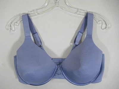 Sujetador trasero Vanity Fair Beauty 38DD púrpura figura completa con aros 76380 Foto 1 de 4