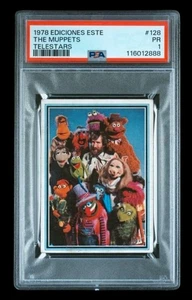 1978 ediciones este #126 jim henson rc; muppets show rookie PSA 1 (POP 1, 2^) - Picture 1 of 3