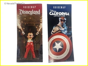 Disneyland & California Guida Avventura Mappe AGOSTO 2024 Collezionisti SeT MICKEY! - Foto 1 di 9