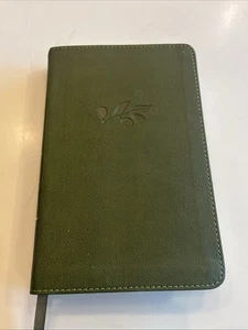 NASB Holman Bible Publishers Olive Green Leathersoft Personal Size Gilt Edges - Picture 1 of 17