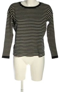 MANGO BASICS Jersey de punto Mujeres Jersey Talla EU 34 negro-crema look casual - Imagen 1 de 5