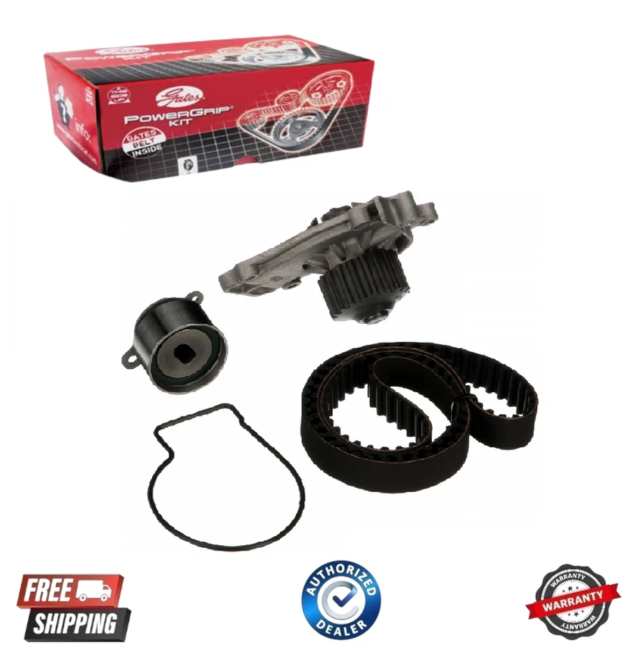 Комплект ремней ГРМ для 1988-1991 Honda Prelude 1989 1990 Gates TCKWP142 - Изображение 1 из 1