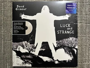 New David Gilmour Luck and Strange Exclusive White Vinyl LP In Hand Ready 2 Ship - Picture 1 of 3