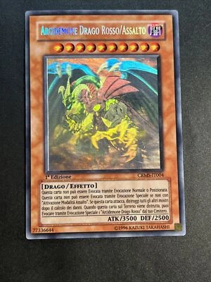Yu-Gi-Oh! Rare Ghost Archdemon Red Dragon Assault Crms-it004 1 Ed Ita - Image 1 of 4