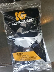 3 PAIR NEMESIS SAFETY GLASSES SUNGLASSES BLACK SMOKE MIRROR LENS GRAY 25688 - Picture 1 of 2