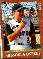 2003 Grandstand Missoula Ospery 2003 Minor League - Pick Choose Your Cards 