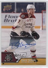 2014-15 Upper Deck AHL Auto David Shields #79 Auto