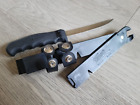 CUTCO Fishermans Solution Fillet Knife w/ Sheath case ADJUSTABLE take out Blade 