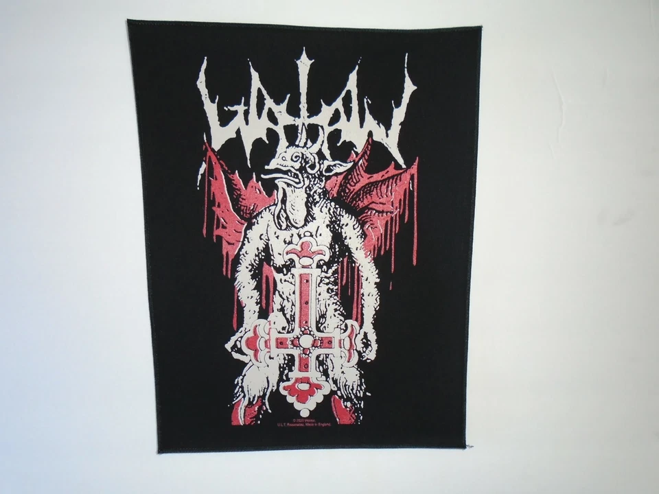 WATAIN BLACK METAL PRINTED BACK PATCH - Image 1 of 1