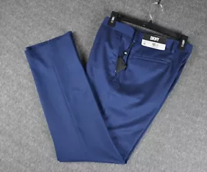 BNWT DKNY Mens Modern Fit Dario Blue Suit Separate Pants (33x30) - Picture 1 of 5