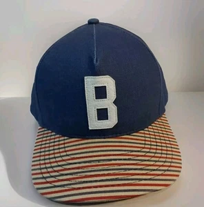 Retro Style BOLLA Kills B Hat 5-panel Cap Blue Leather Adjustable Strap Bolla Co - Picture 1 of 7