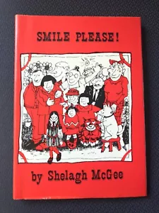 Smile Please! Shelagh McGee vtg book 1978 family poems hardcover EXUC - Picture 1 of 3