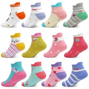 Stoppersocken Kinder 12 Paar ABS Socken Rutschfeste Socken Kleinkind Antiruts... - Bild 1 von 6