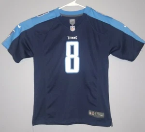 Nike NFL Tennessee Titans #8 Marcus Mariota Football Jersey youth Large - Picture 1 of 7