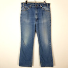 Vintage Levis 522  Men Orange Tab Jeans Size 38 x 32 Blue Straight Leg USA