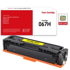 Compatibile con Cartuccia Toner Canon 067H - Giallo - Foto 1 di 3