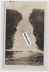 Saaletalsperre 50 Meter hoher Wasserabsturz Überlaufrinne Fotokarte Paul Ruther - Bild 1 von 2