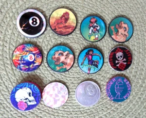 12 POG Slammers Metal & Plastic 8 Ball Sports Collection Lion King - Picture 1 of 3