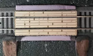 RR X S Scale Crossing for Lionel(American Flyer) 2-rail Straight Fastrack system - Picture 1 of 10