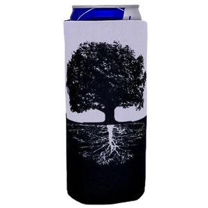Lata delgada Tree and Roots Coolie; compatible con ultra, delgada - Imagen 1 de 4