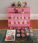 Huge Disney Infinity Crystal Lot Plus Marvel & Misc Figures and Wii Game