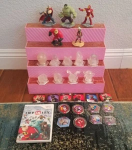 Enorme Lote Disney Infinity Crystal Más Figuras Marvel y Misceláneas y Juego Wii - Imagen 1 de 10