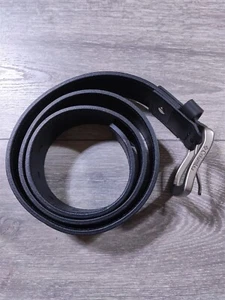 Columbia Belt Adult Medium 34-36 Black 1.5" Wide Leather Mens - Picture 1 of 4