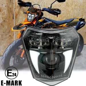 For KTM 690 ENDURO SMC-R 2019-2022 Plug & Play 65W LED Headlight Assembly DRL - Picture 1 of 16