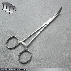 Mixter Dissecting and Ligature Forceps Curved 14 cm - 5 1/2'' - Picture 1 of 3