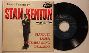 POPULAR FAVORITES BY STAN KENTON / 7 INCH 45 RPM EP / CAPITOL EAP1-421 - Picture 1 of 2