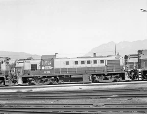British Columbia Railroad 575 Alco negativo 1019 - Imagen 1 de 1
