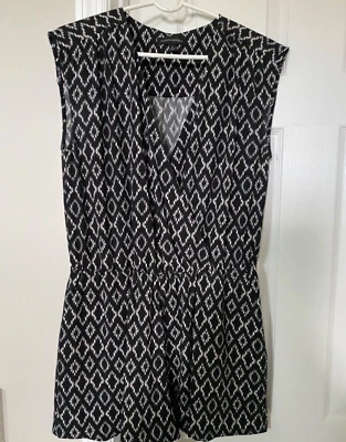 Детский комбинезон Banana Republic, женский размер 10, черно-белый принт - Изображение 1 из 3