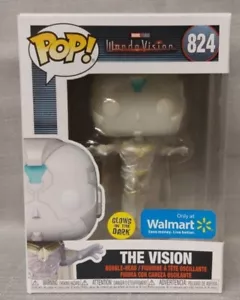 Funko POP! Wandavision #824 Vision GLOW GITD Walmart Exclusive. - Picture 1 of 6