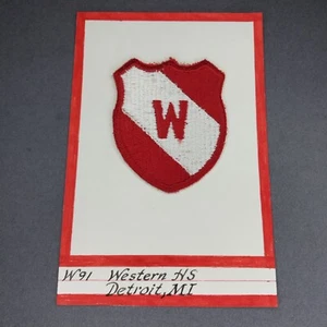 Western High School Detroit Michigan MI 3" Patch - Picture 1 of 3
