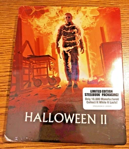 Halloween II 2 Steelbook Blu-ray Limited RARE Set HORROR Michael Myers BRAND NEW - Picture 1 of 8